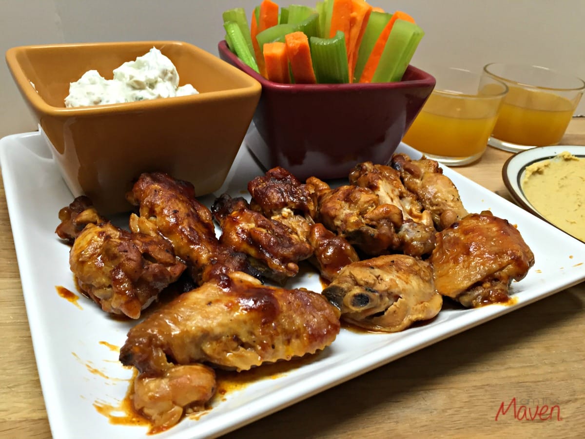 These BBQ Crockpot Wings are so easy to make - and they are delicious too!