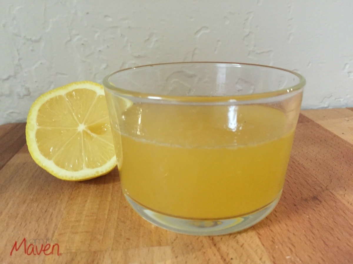 Make this easy and refreshing ginger peach cocktail.