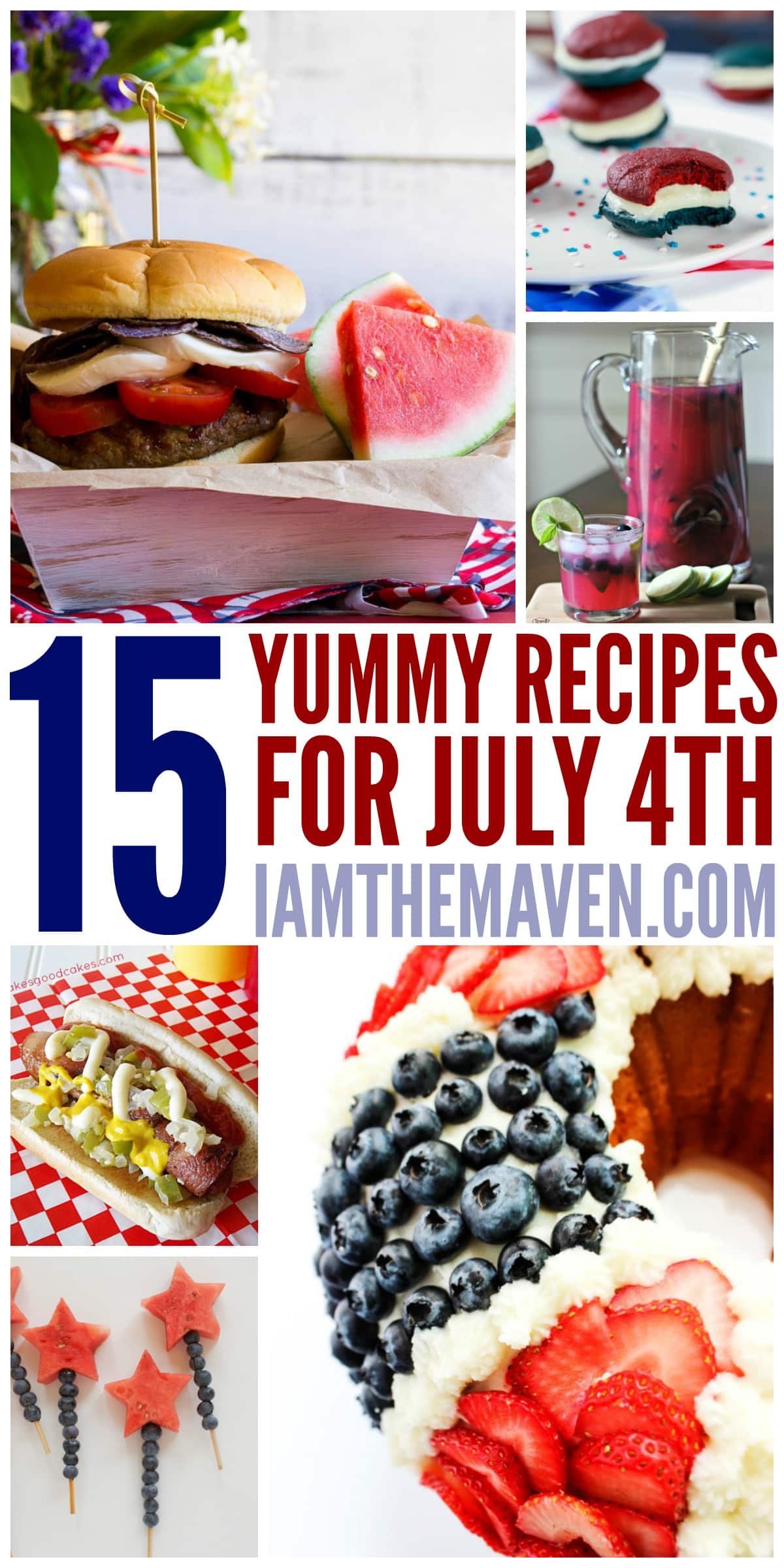 Planning a cookout? You'll love these recipes for July 4th!