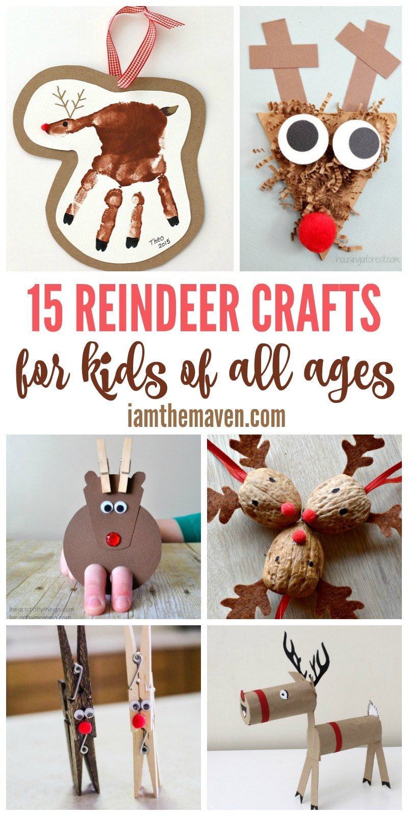 Here are some fun reindeer crafts!