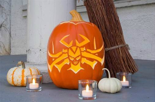 Hela Inspired Pumpkin