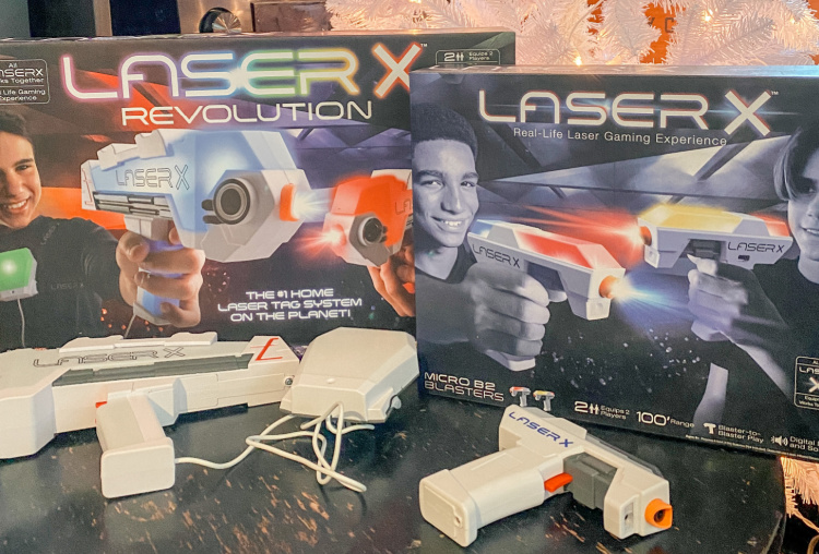 laser xblasters and their packaging