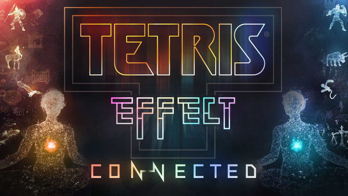 Tetris effect connected game logo