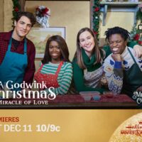hallmark Godwink Christmas movie advertisement