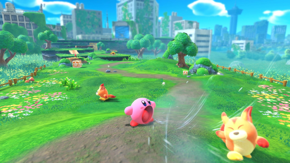 Kirby Forgotten Land Nintendo graphic